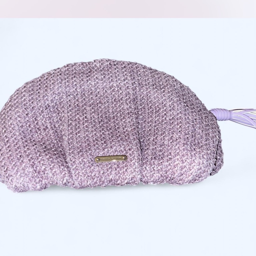 Purple Textured Clutch